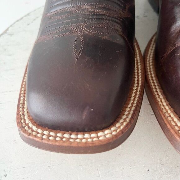 NEW Rod Patrick Mens Cowboy Boots 10.5B Perro Loca Brown Leather Western RPM113 - Picture 7 of 13